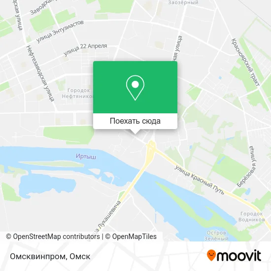 Карта Омсквинпром