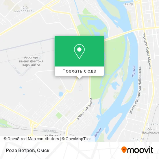 Карта Роза Ветров