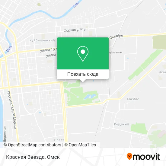 Карта Красная Звезда