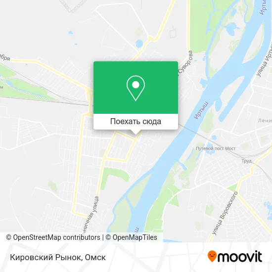 Карта Кировский Рынок