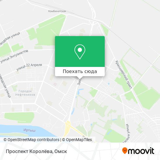 Карта Проспект Королёва