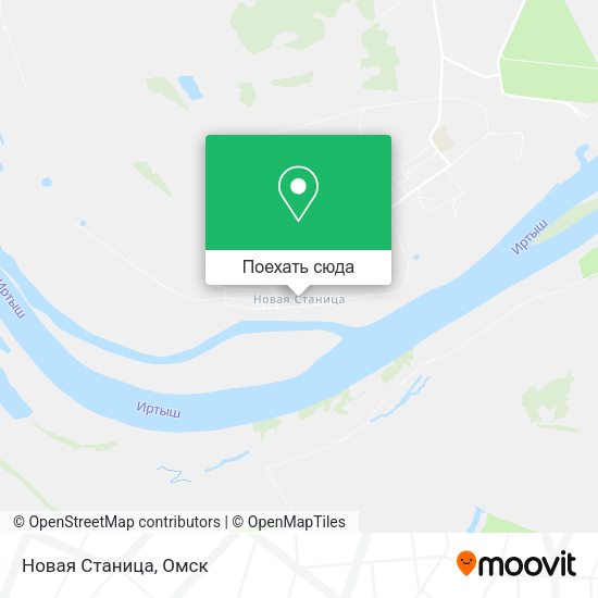 Карта Новая Станица