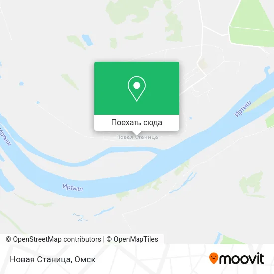 Карта Новая Станица