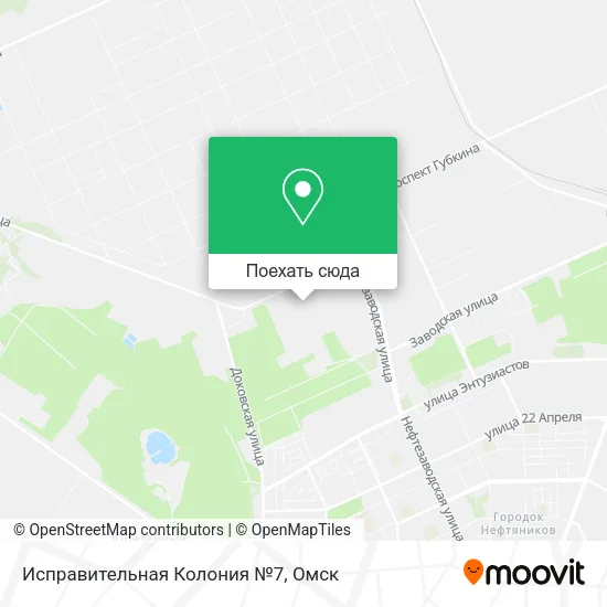 Карта Исправительная Колония №7