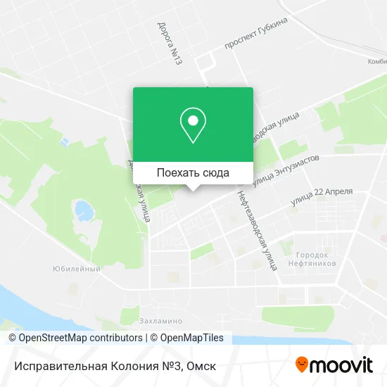 Карта Исправительная Колония №3