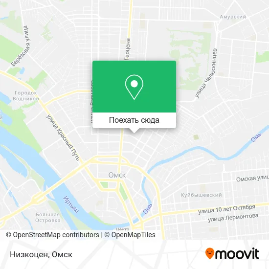 Карта Низкоцен