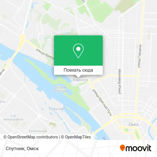 Карта Спутник