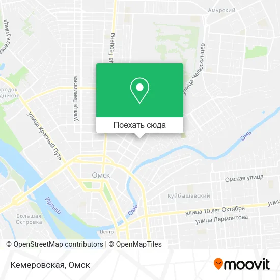 Карта Кемеровская