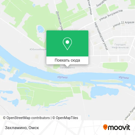 Карта Захламино
