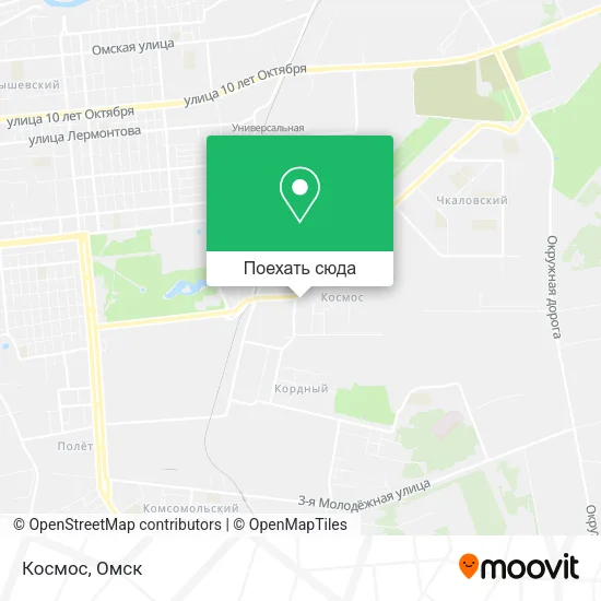Карта Космос