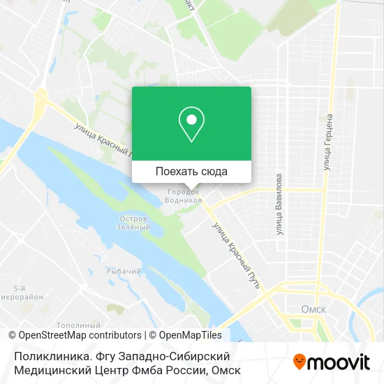 Карта Поликлиника. Фгу Западно-Сибирский Медицинский Центр Фмба России