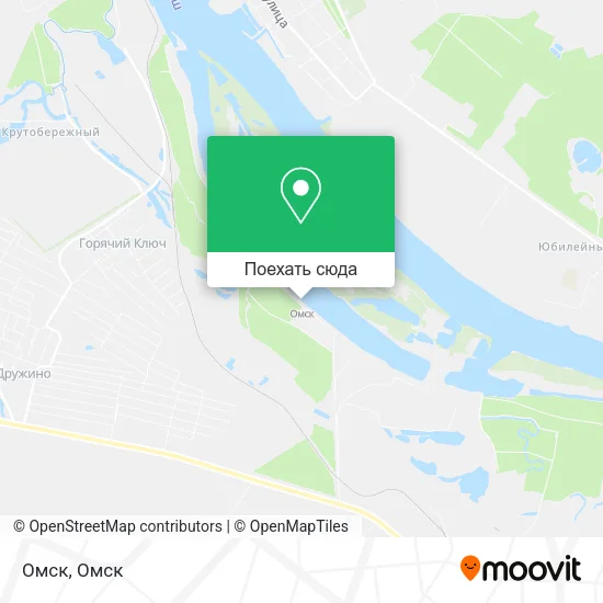 Карта Омск