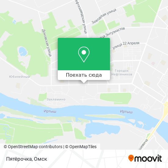 Карта Пятёрочка