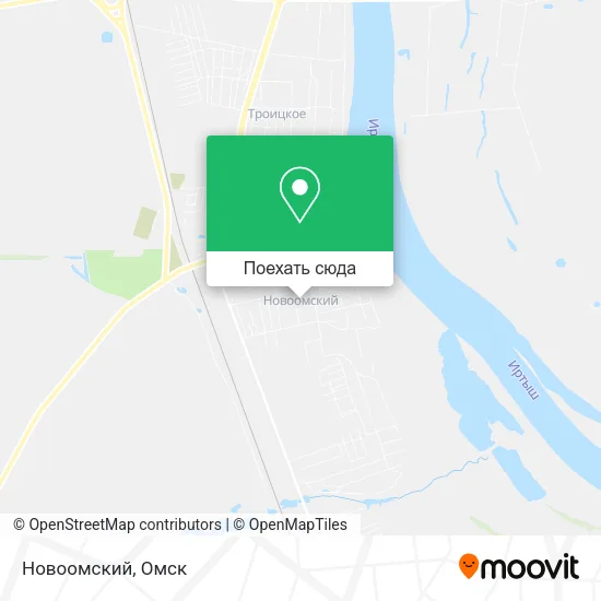 Карта Новоомский