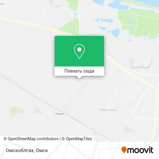 Карта Омскоблгаз