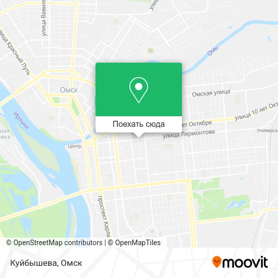 Карта Куйбышева