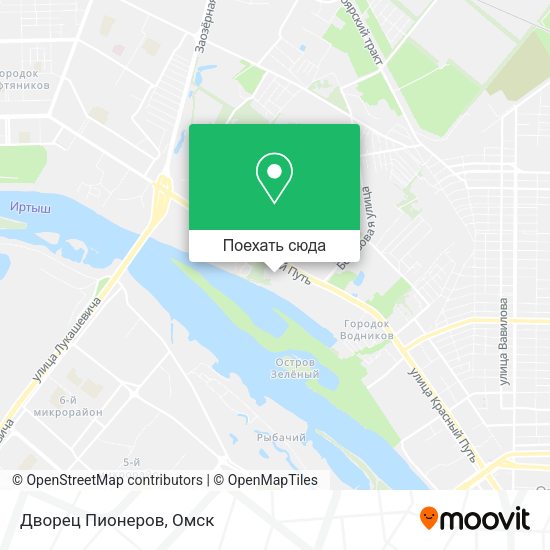 Карта Дворец Пионеров