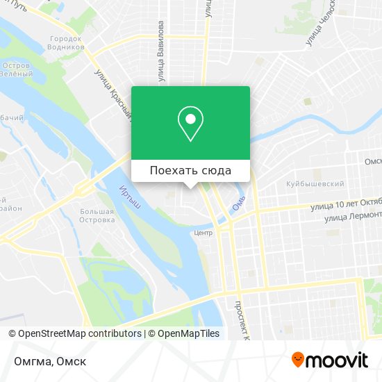 Карта Омгма