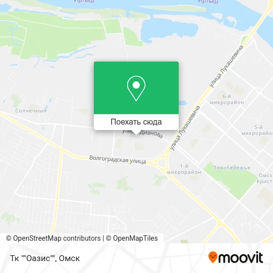 Карта Тк ""Оазис""