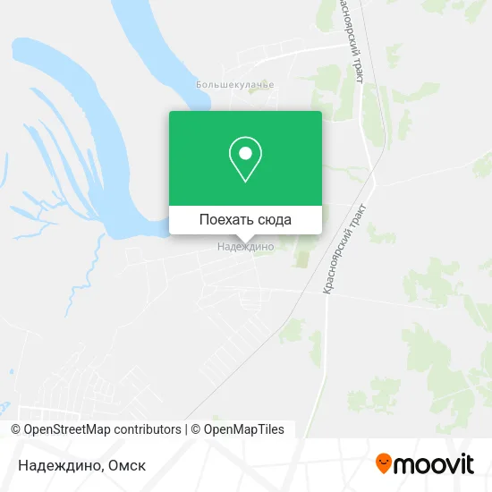 Карта Надеждино