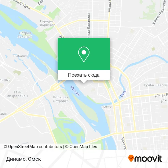 Карта Динамо