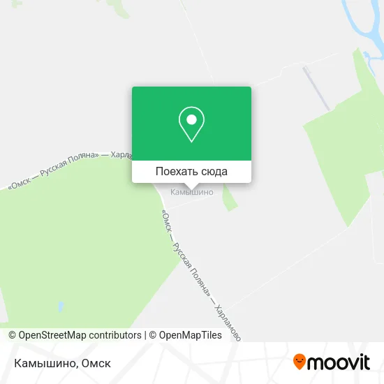 Карта Камышино