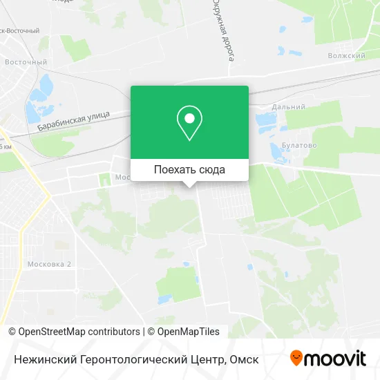 Карта Нежинский Геронтологический Центр