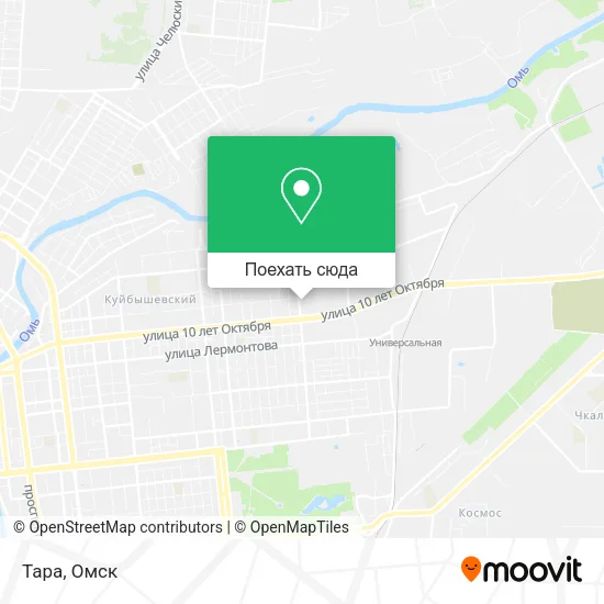 Карта Тара