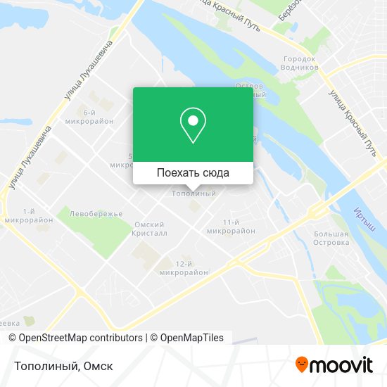 Карта Тополиный