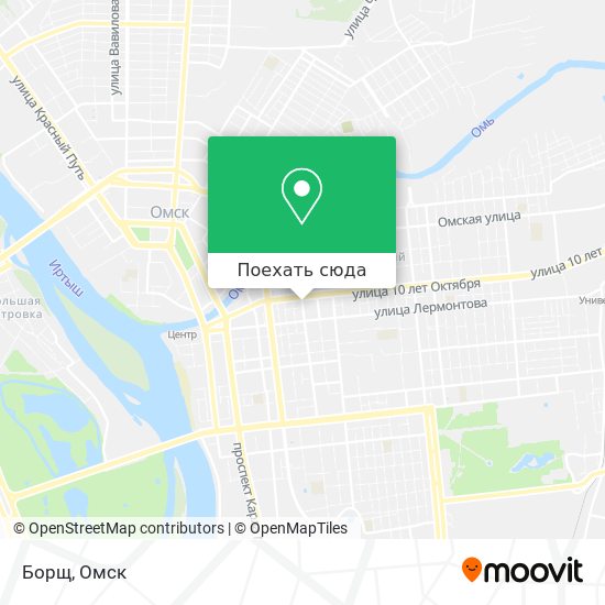 Карта Борщ