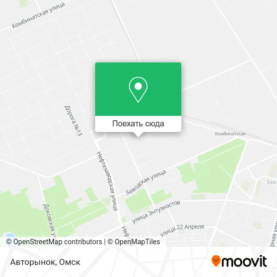 Карта Авторынок