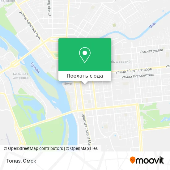 Карта Топаз