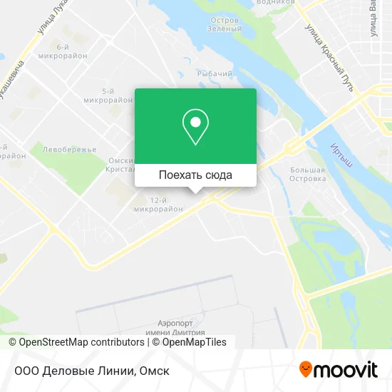Карта ООО  Деловые Линии