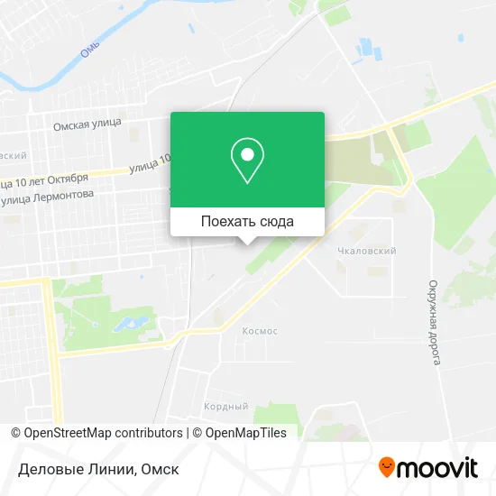 Карта Деловые Линии