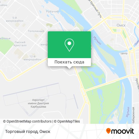 Карта Торговый город