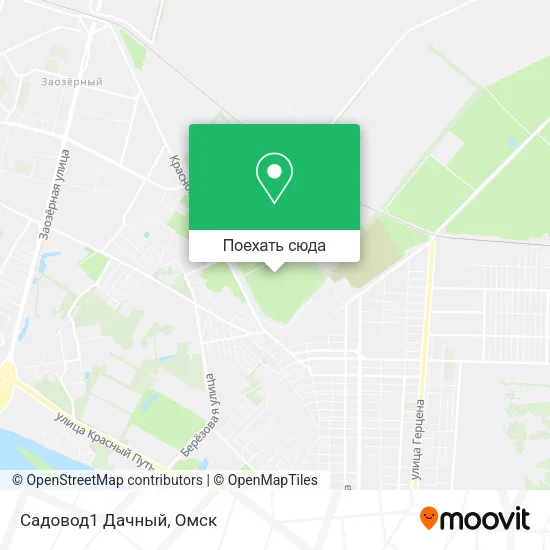 Карта Садовод1 Дачный