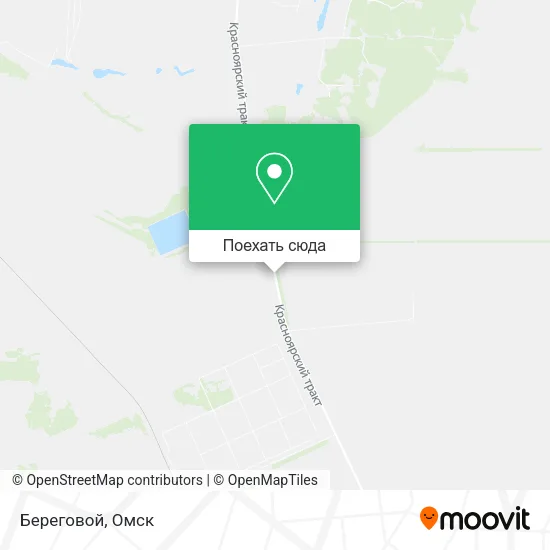 Карта Береговой