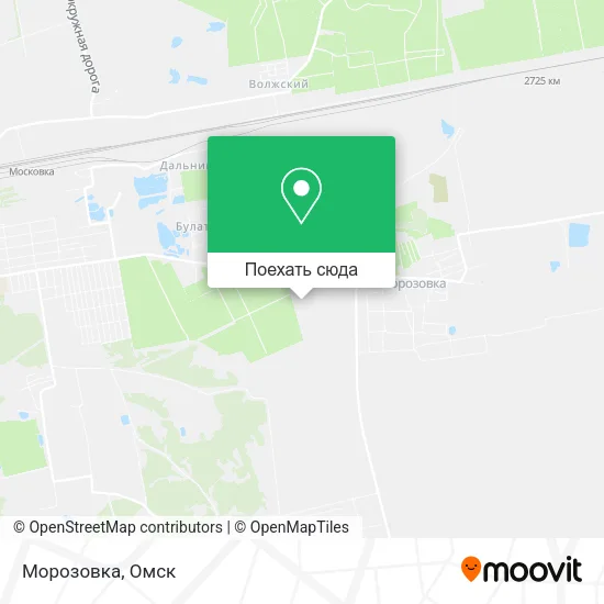 Карта Морозовка