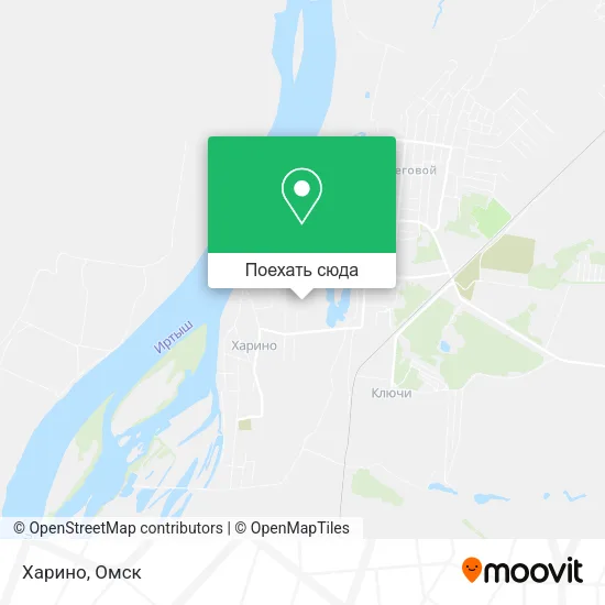Карта Харино