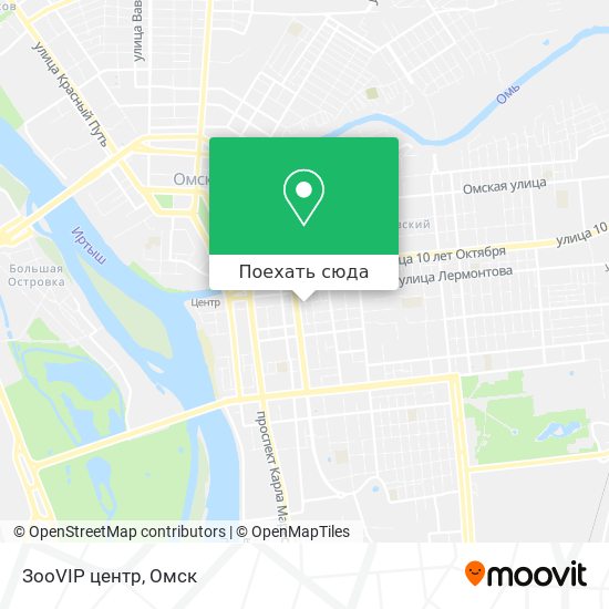Карта ЗооVIP центр