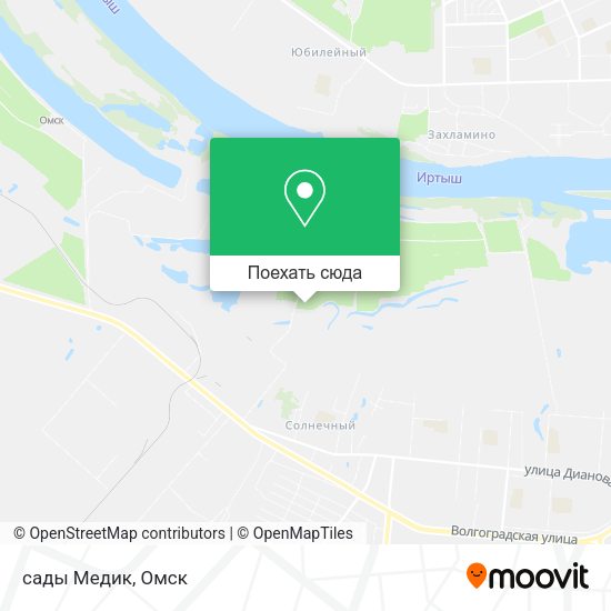Карта сады  Медик