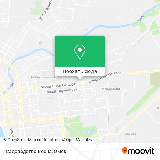 Карта Садоводство  Весна