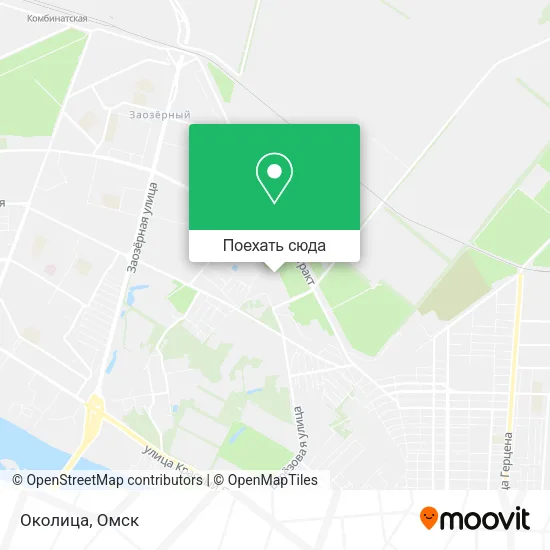 Карта Околица