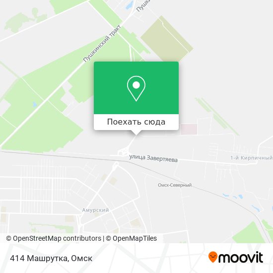 Карта 414 Машрутка
