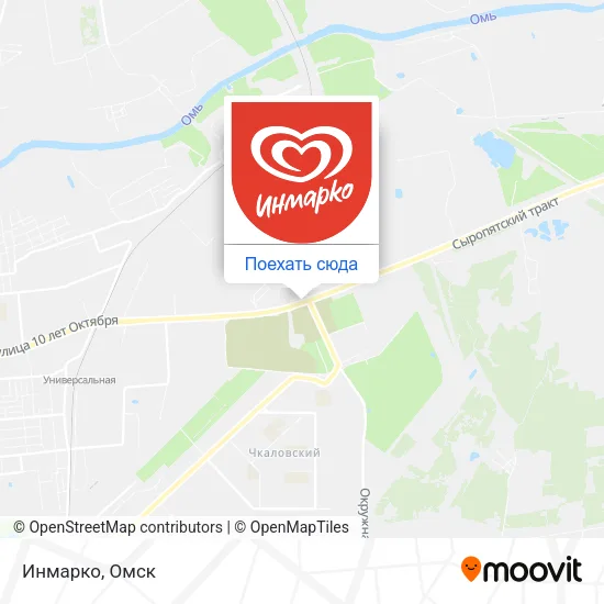 Карта Инмарко