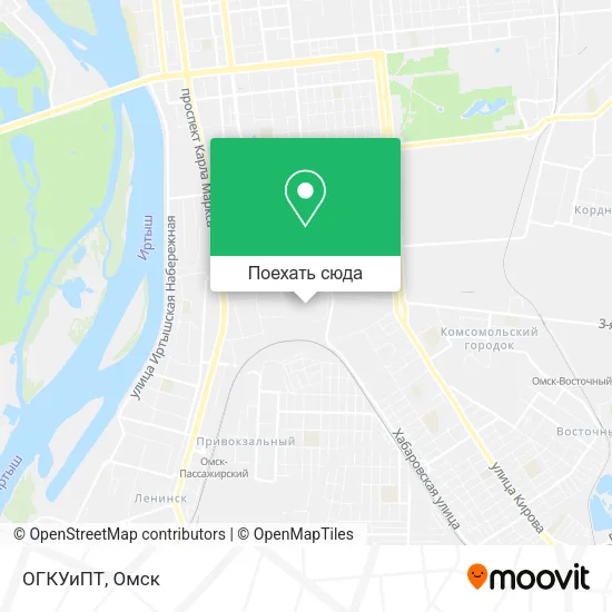 Карта ОГКУиПТ