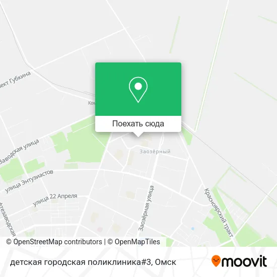 Карта детская городская поликлиника#3