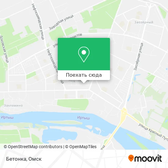 Карта Бетонка