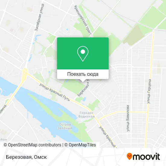 Карта Березовая