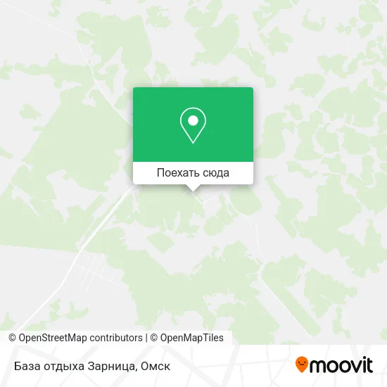 Карта База отдыха Зарница